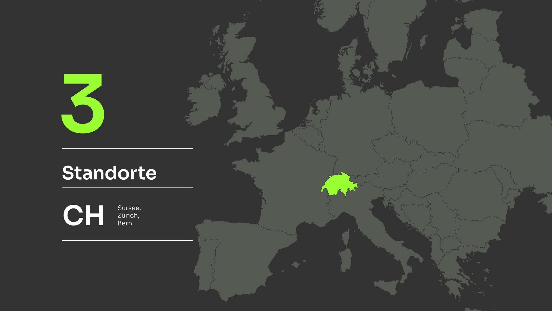 Finnofleet Standorte Schweiz Karte