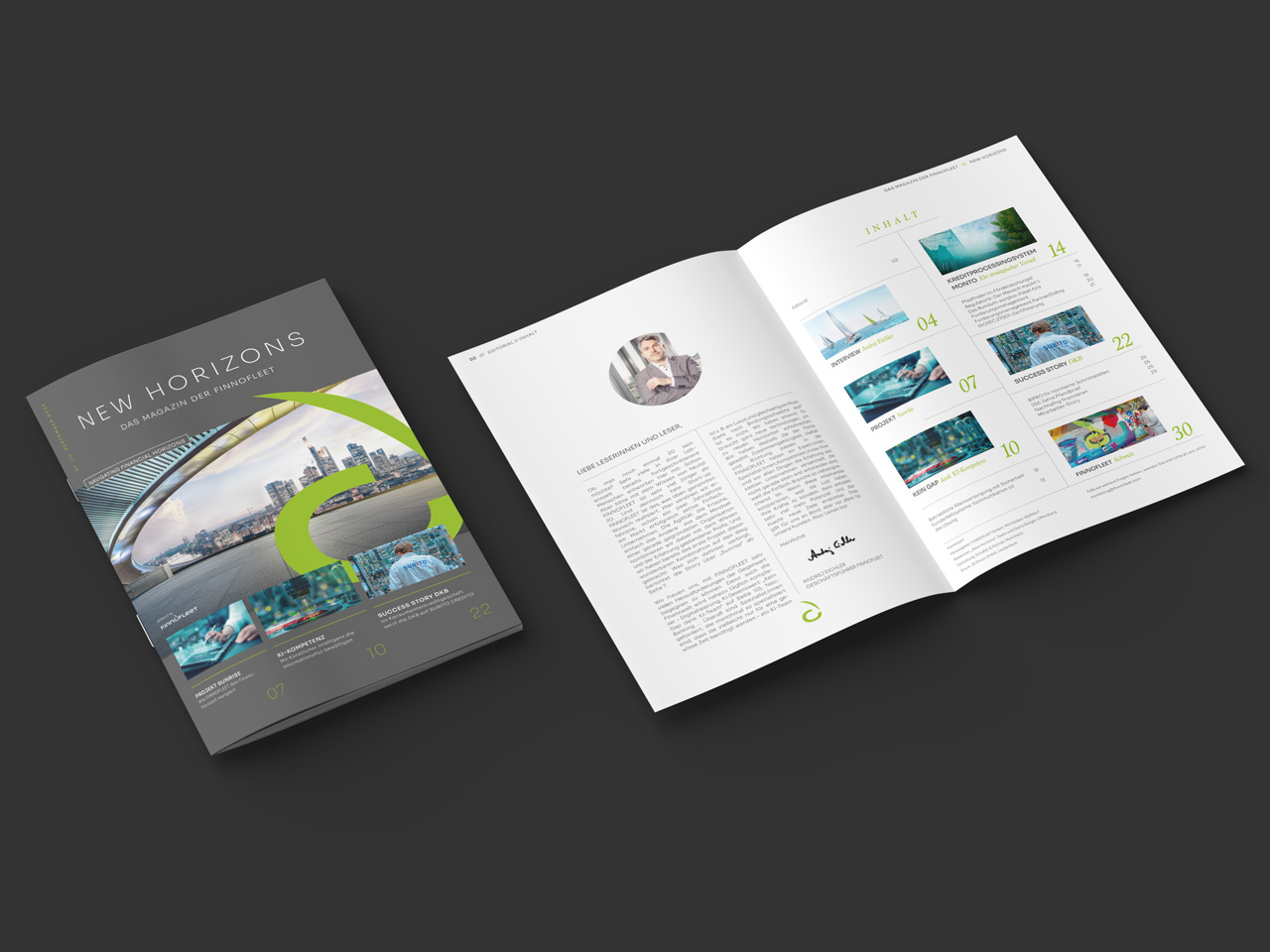 Finnofleet Startseite – Software-Ansicht