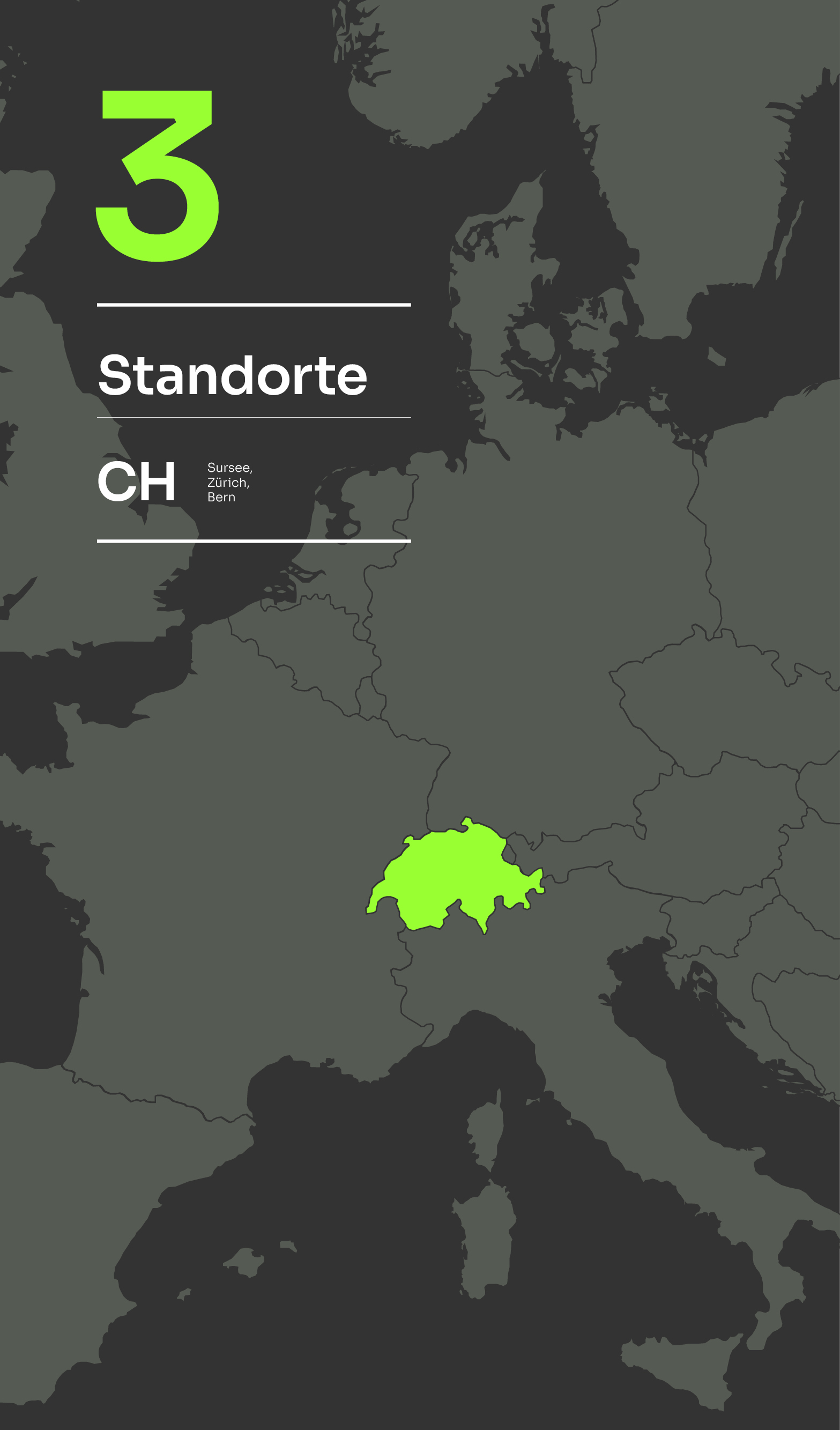 Finnofleet Standorte Schweiz Karte